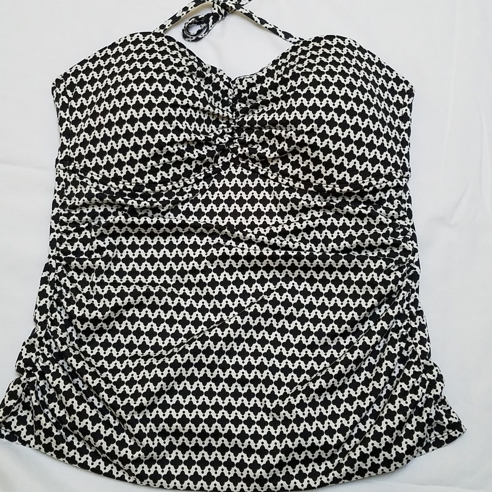 Merona swim halter tankini top
